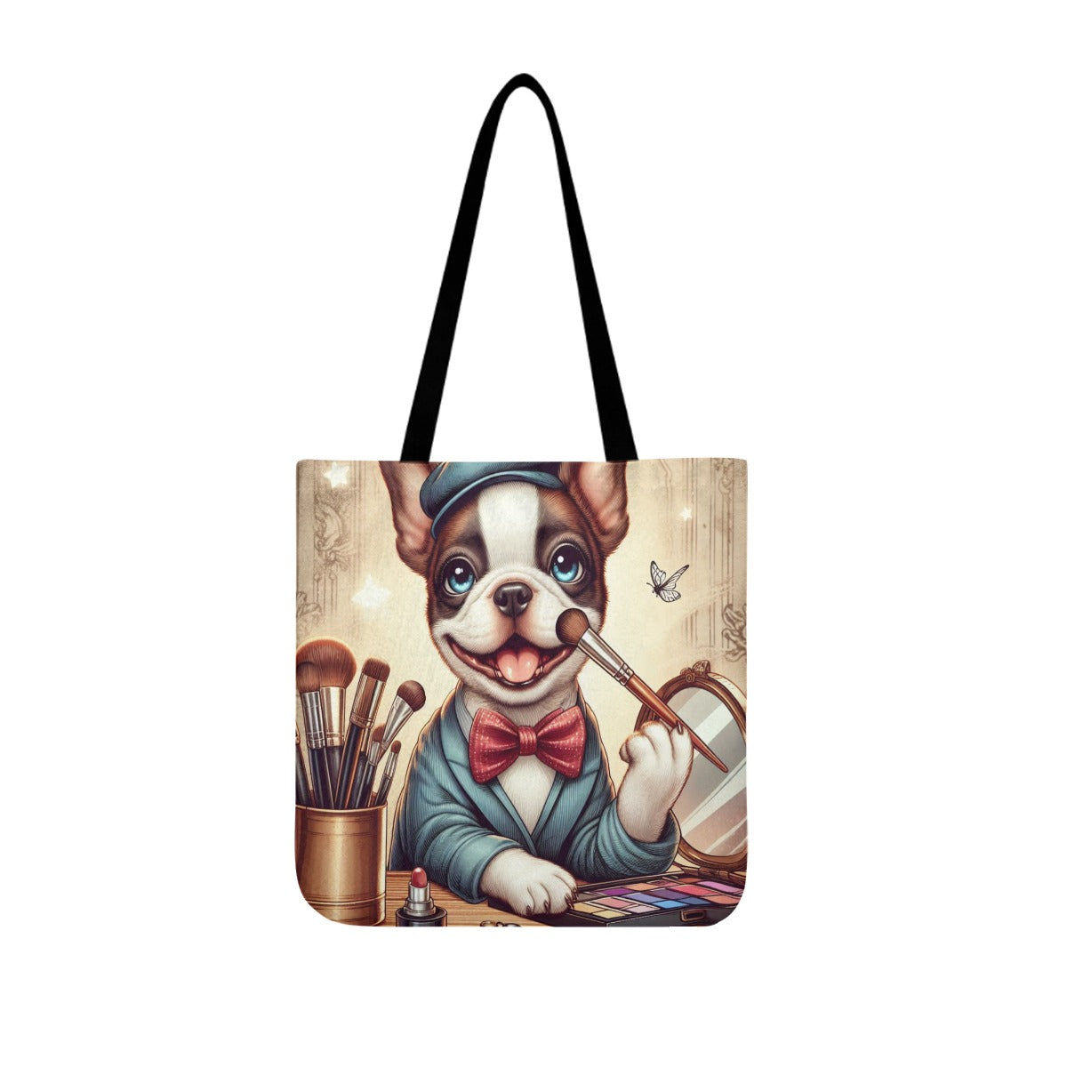 High-Quality Harper - Cloth Tote Bags For Boston Terrier Lovers for Home