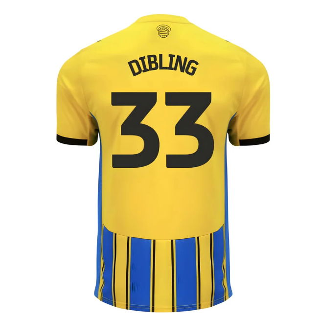 Dibling 33 Classic 2025-2026 Southampton Away Heritage Jersey