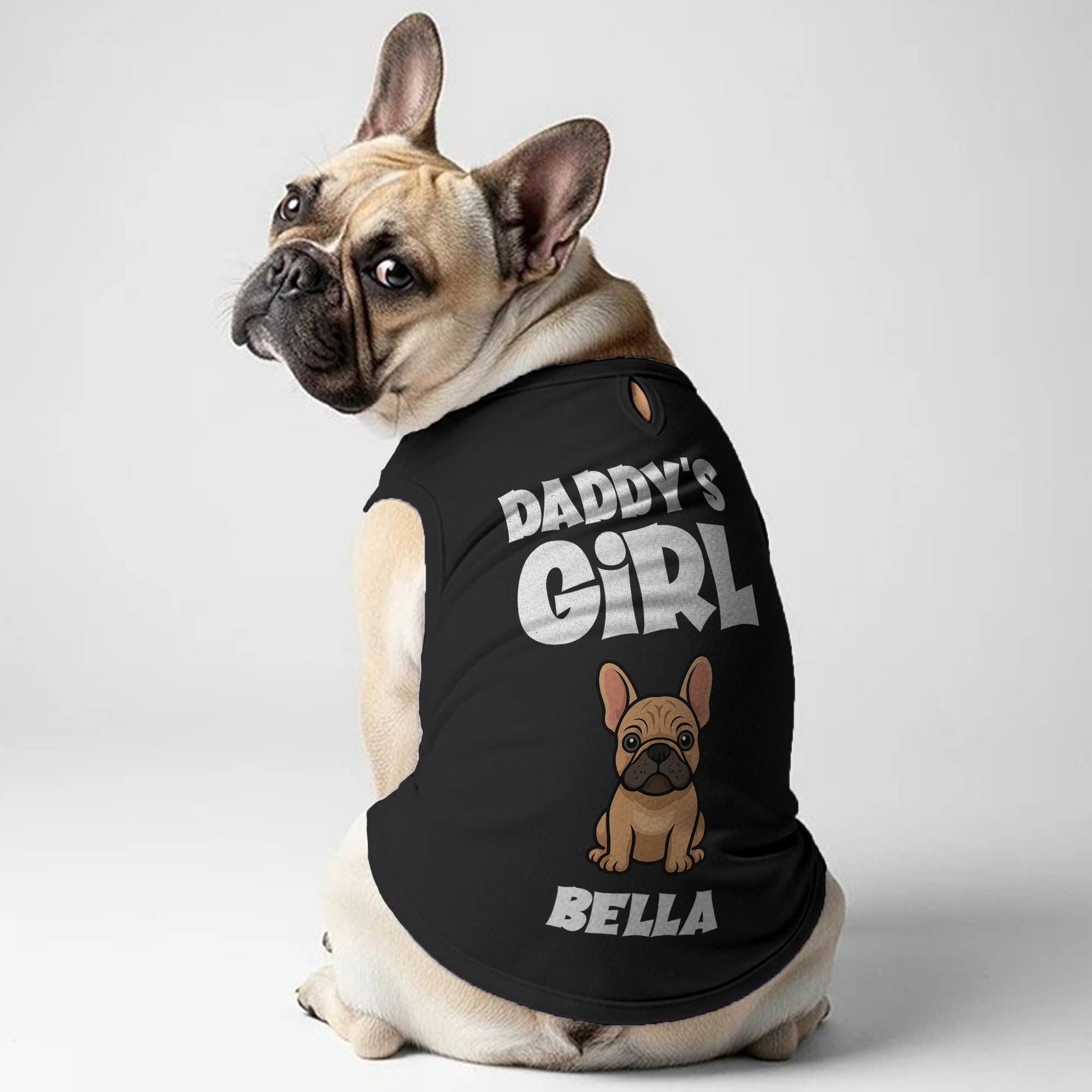 Frenchie Shirt | Custom Dog T-shirt For French Bulldogs Casual Wear