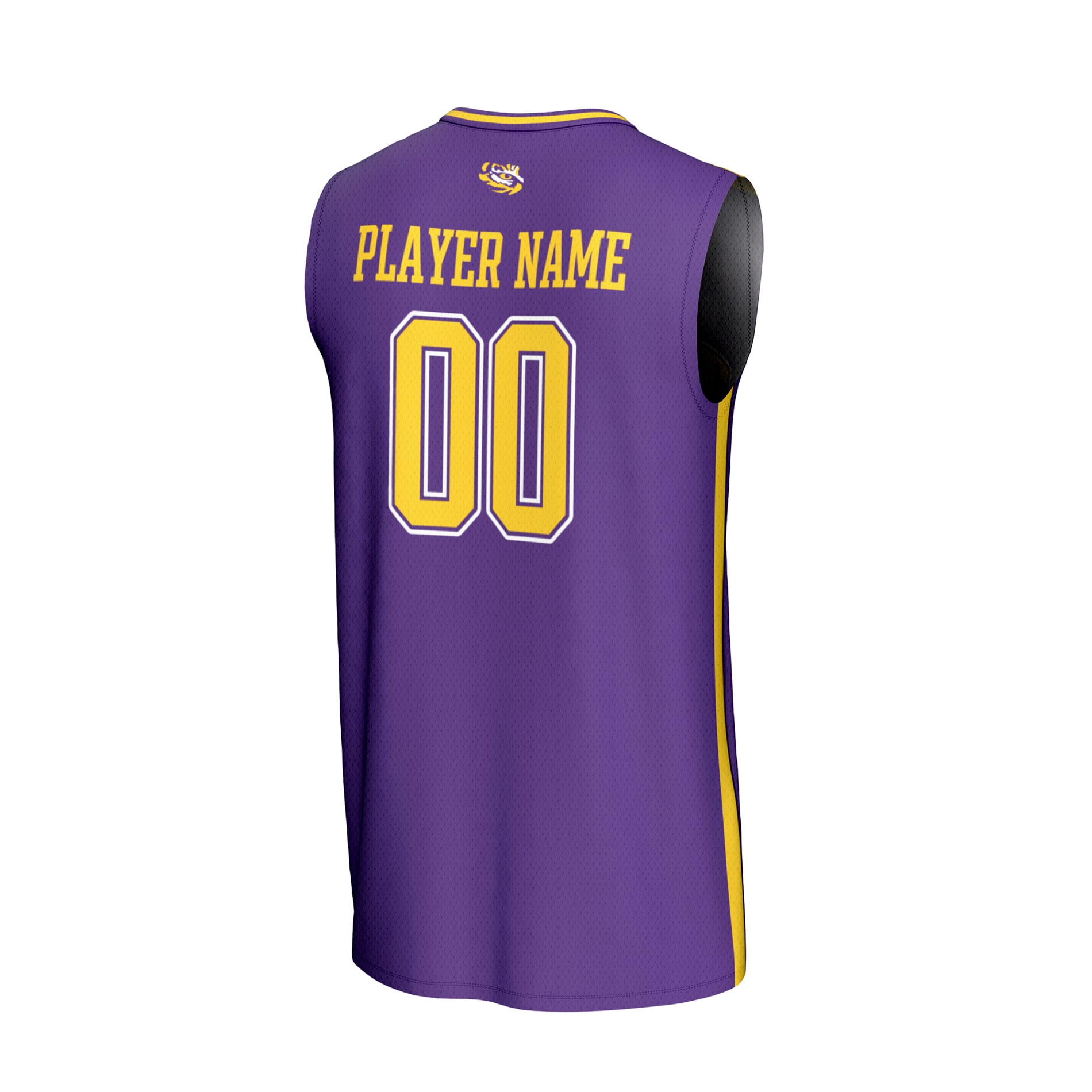 LSU Tigers GameDay Greats Unisex NIL Pick-A-Player Lightweight Collegiate Men's Basketball Fashion Jersey - Purple