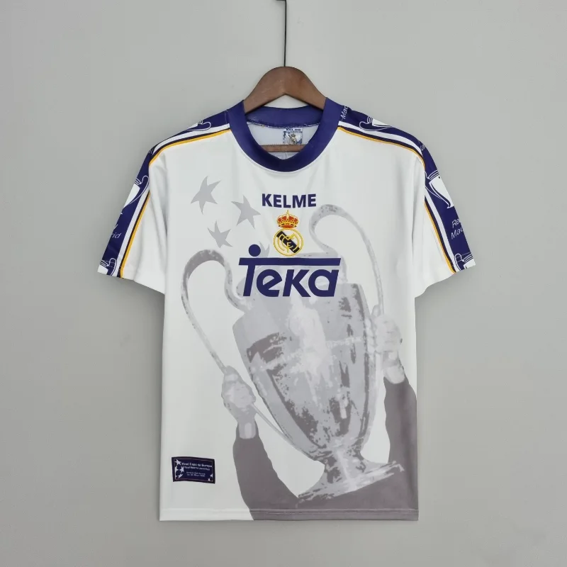 1997-1998 Real Madrid Champions League 7 Commemorative retro kit