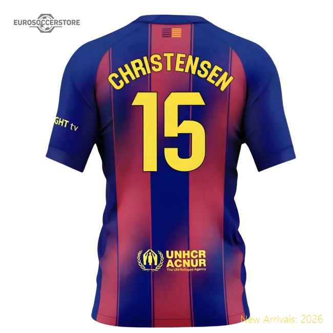 Comfortable Kids Football Team Christensen Jersey 2025-2026