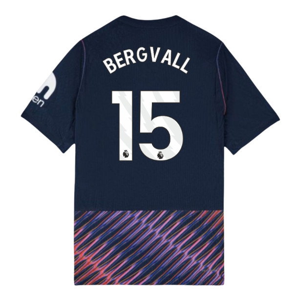 [JGK] 2026-2027 Tottenham Authentic Aero-Fit Match Away Shirt (Bergvall 15)