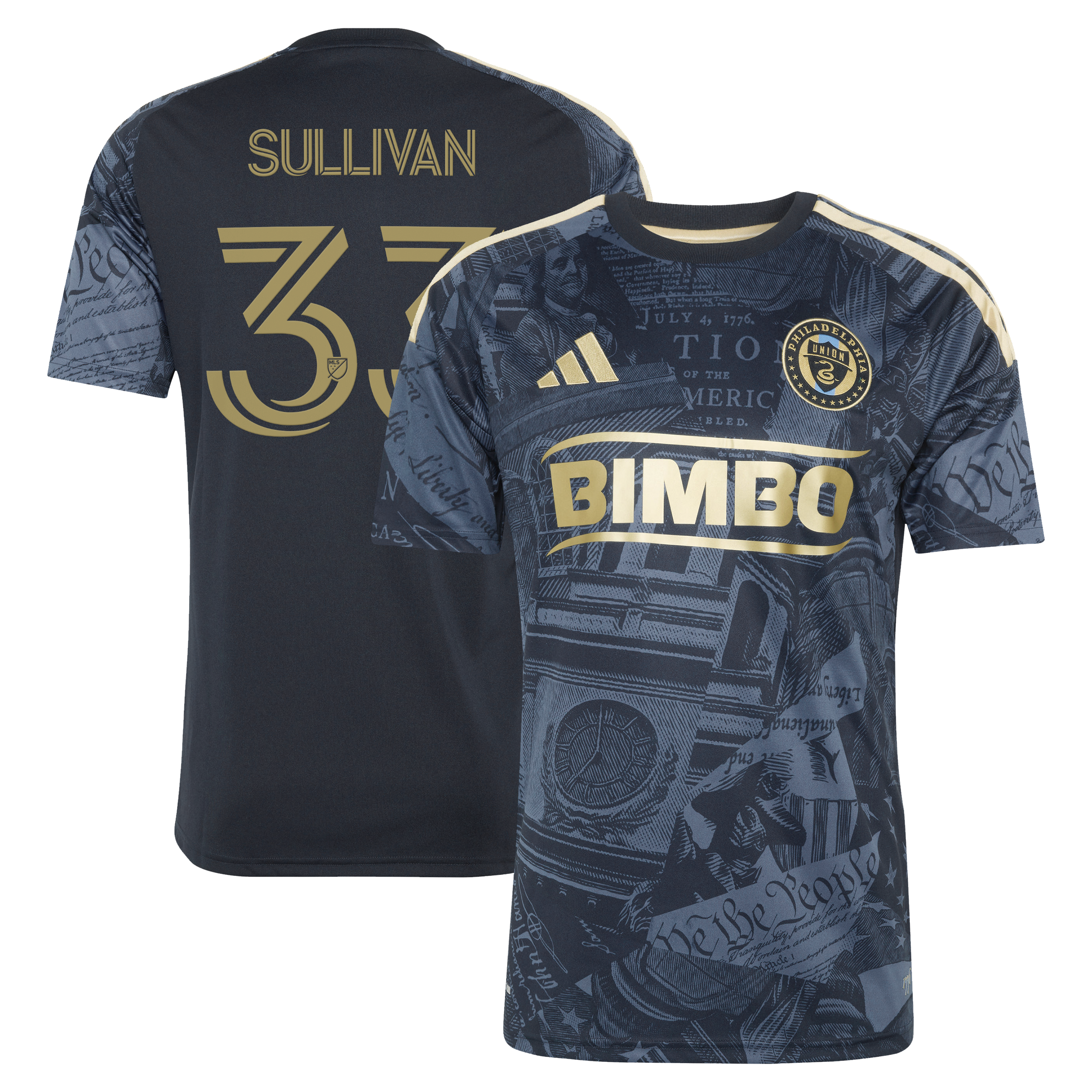 [LK] Women's Quinn Sullivan Philadelphia Union 2026 1776 Kit Replica Jersey - Navy