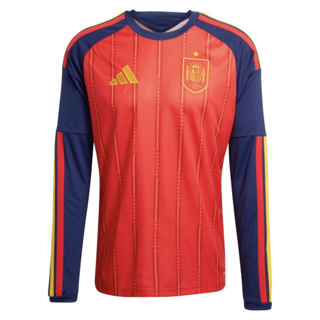 [LLS] 2026-2027 Spain Long Sleeve Home Shirt (Your Name)
