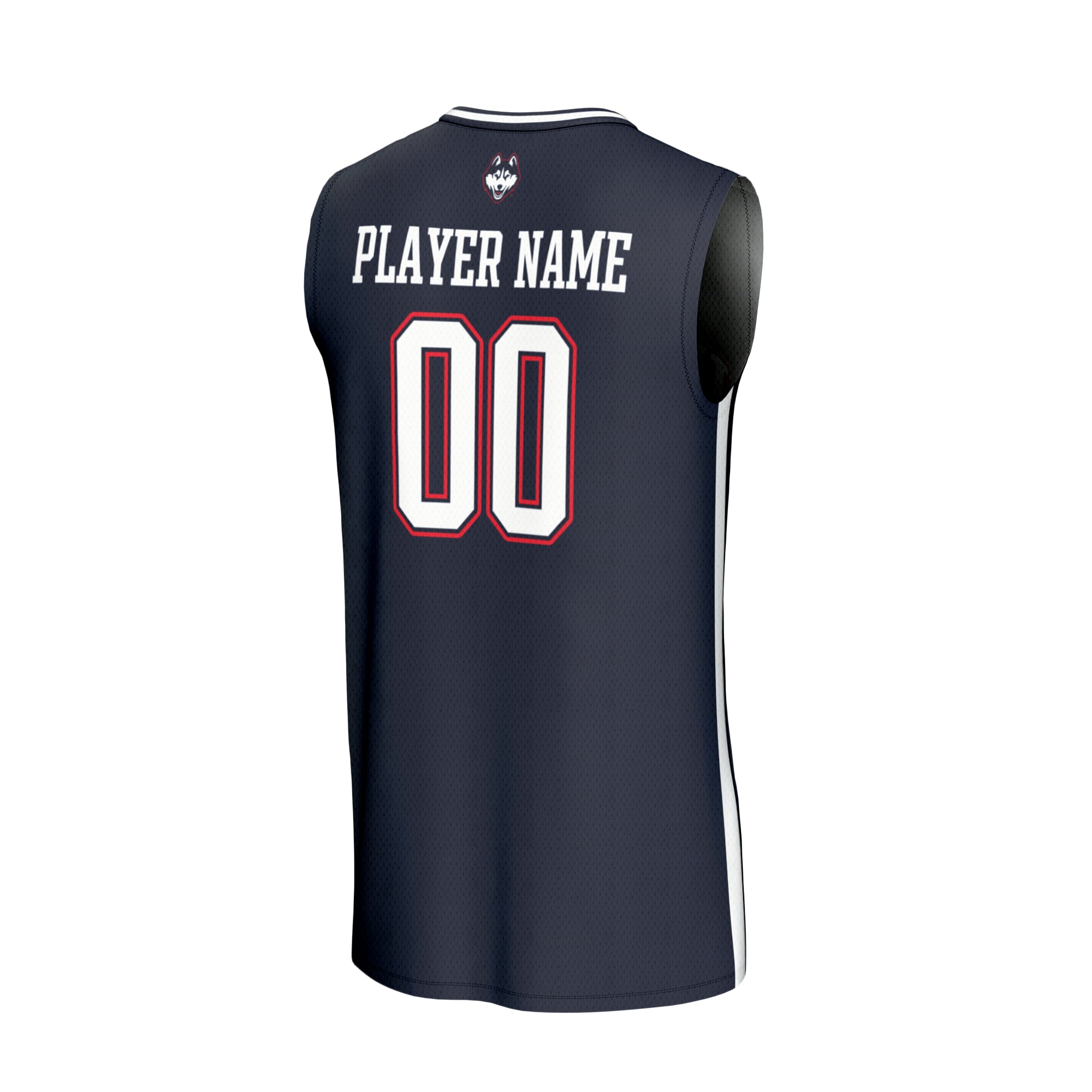 UConn Huskies GameDay Greats Unisex Lightweight Collegiate Men's Basketball NIL Pick-A-Player Fashion Jersey - Navy