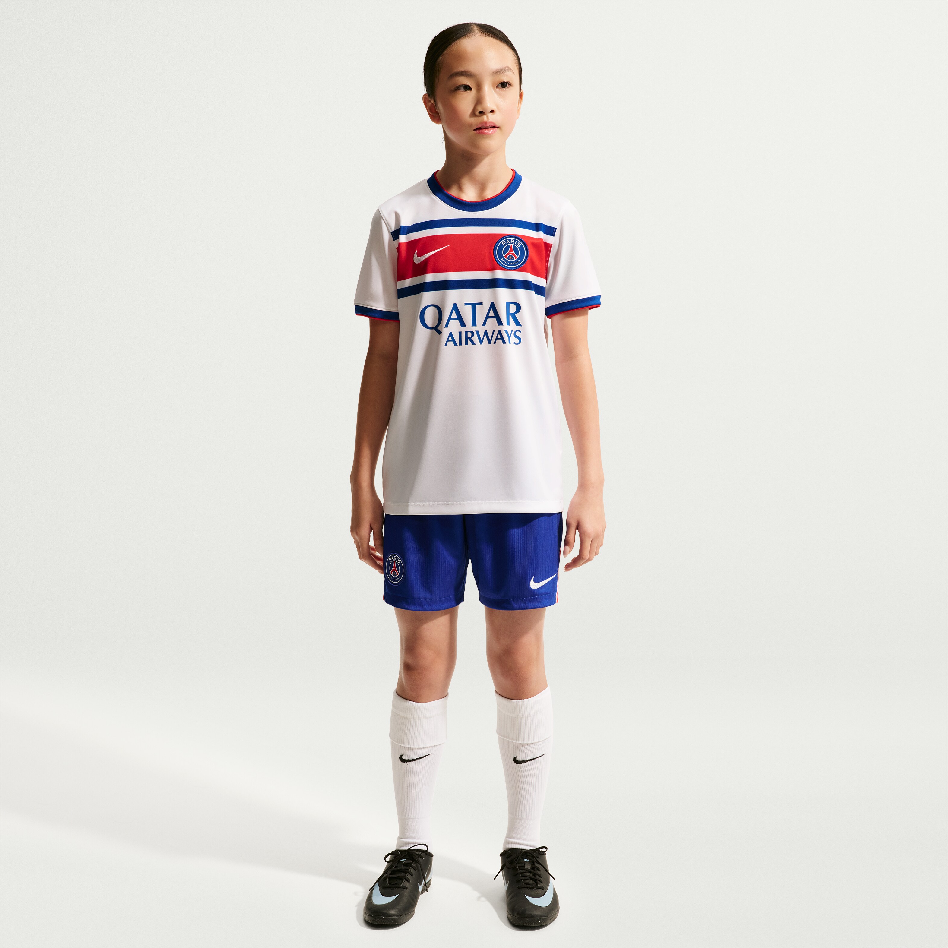 [LK] Paris Saint-Germain Youth 2026/27 Away Pre-Match Jersey Top - White