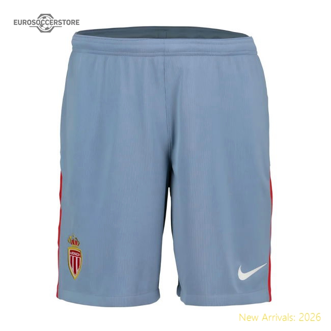 Match-Day 2017-2018 Monaco Away Nike Football Shorts (Kids)