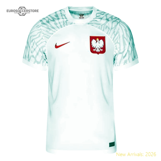 Poland Home Kit 2022-2023 Game Day Jersey Stadium Approved