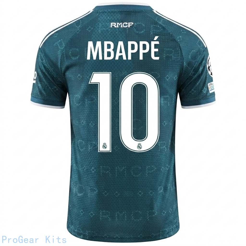 [SJH] Real Madrid Kylian Mbapp #10 Away Kit 2026/27