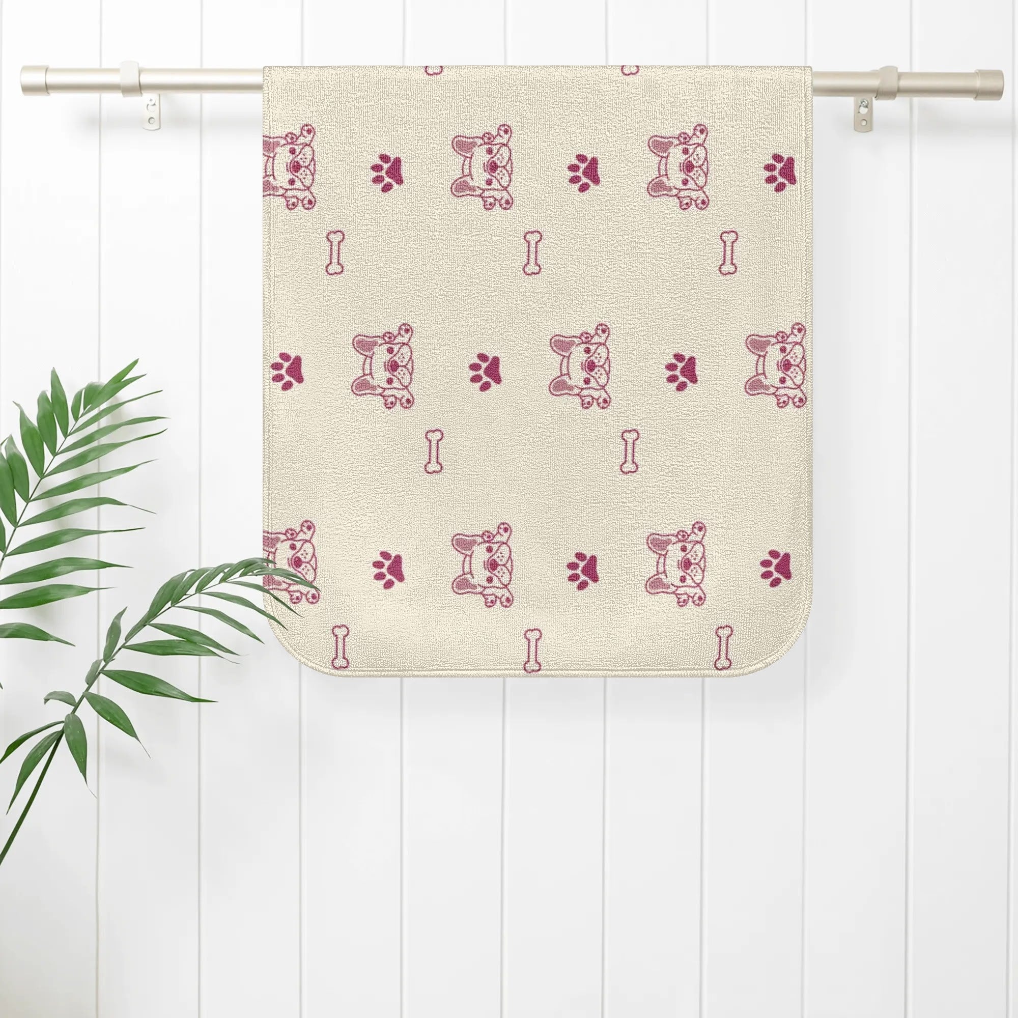 French Bulldog Ace Towel For Frenchie Lovers Frenchie Pet Item