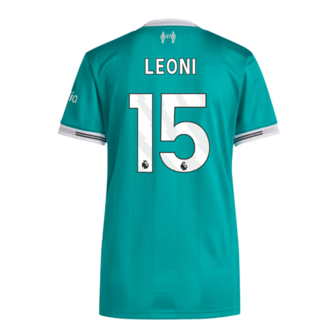 Leoni 15 Liverpool Iconic Club Retro Jersey - 2025-2026 (Womens)