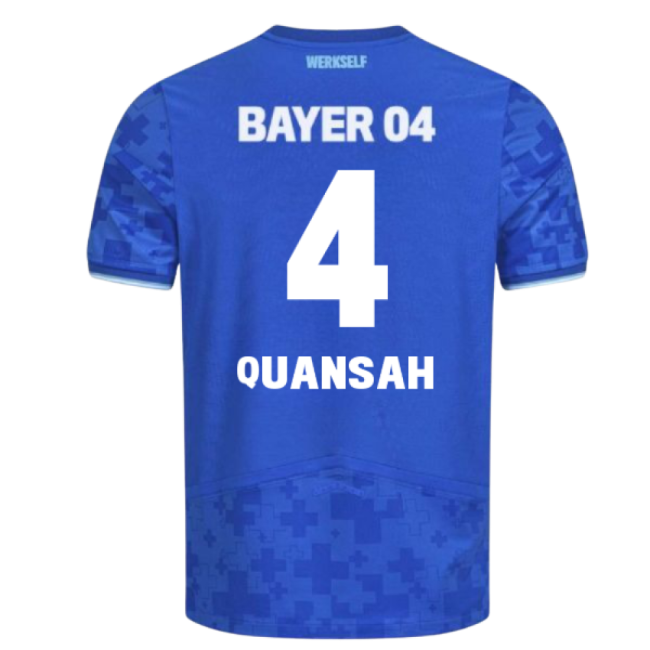 Authentic 2025-2026 Bayer Leverkusen Third Shirt (Quansah 4)
