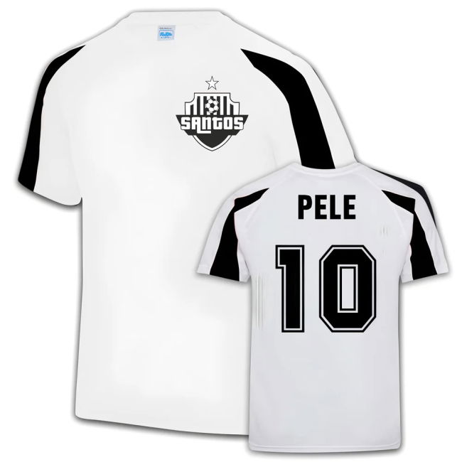 Fervent Football Club Pele #10 Durable Material Modern Style Jersey