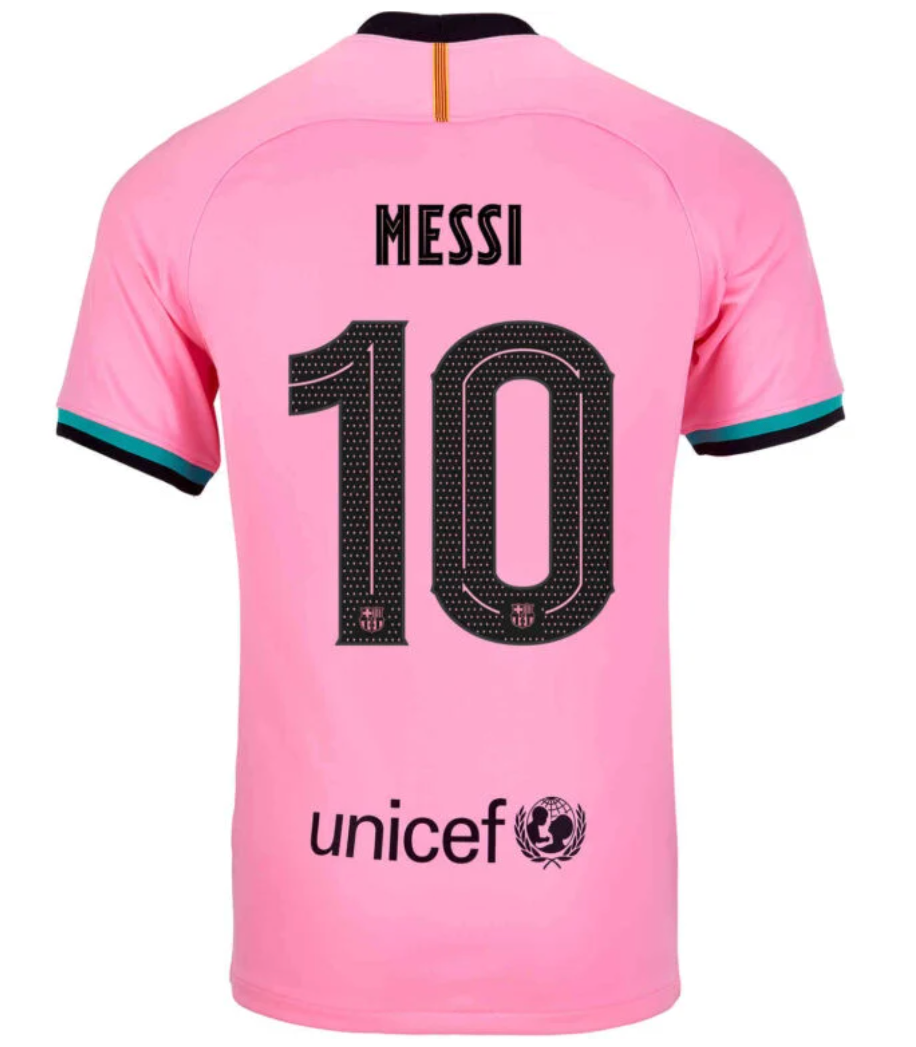 Officially Licensed Adult Bar Lionel Messi Official Third Jersey 2020