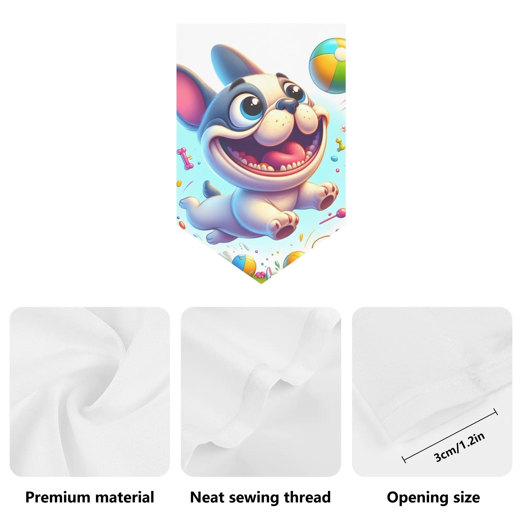 Olive - French Bulldog Garden Flag Banner Indoor Use | Vet-recommended