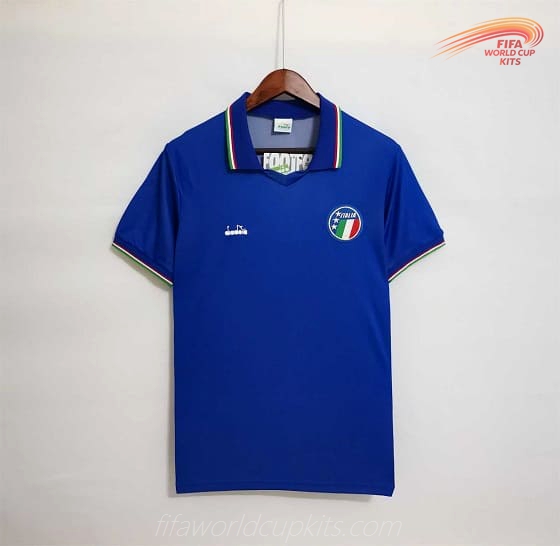 Italy 1990 World Cup Home Football Kit