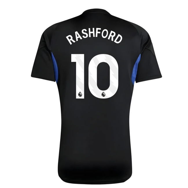 vintage 2025-2026 Man Utd EU Training Jersey (Black) - Kids (Rashfo...