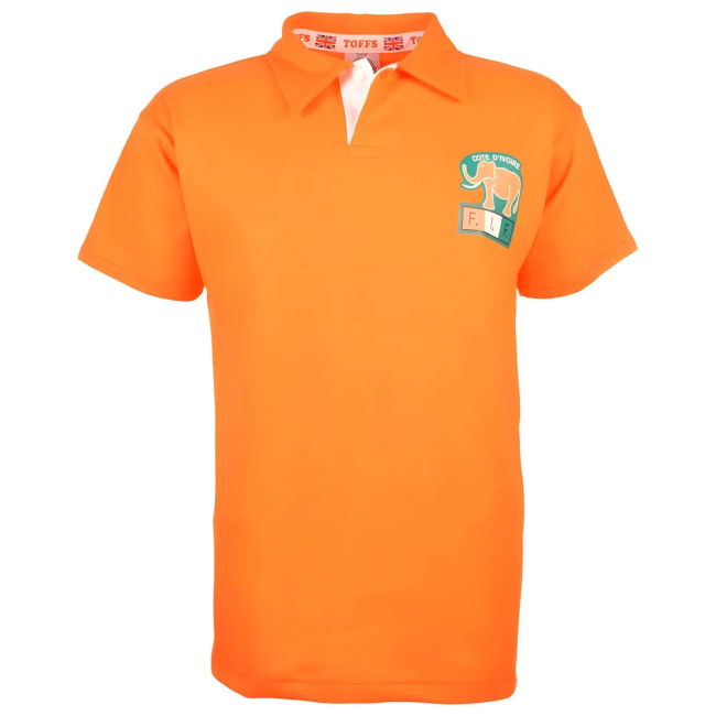 Elite Ivory Coast 1980S Retro Football Shirt Climate-Control