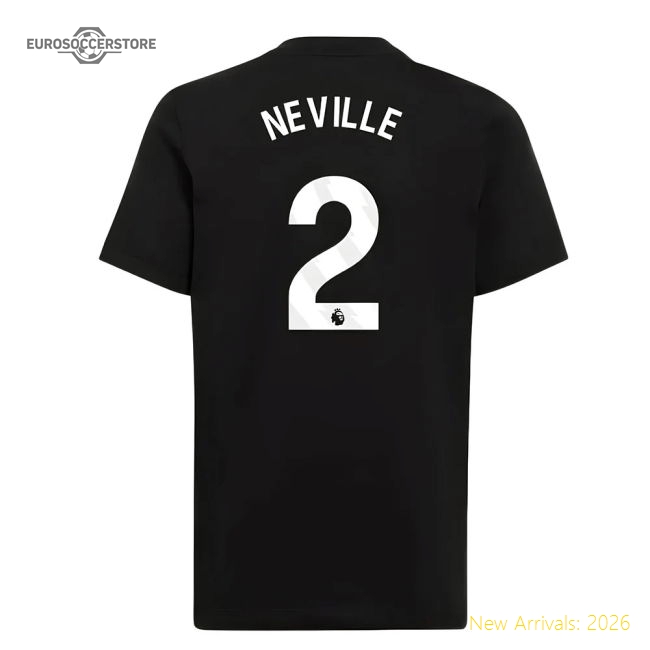 Superior 2025-2026 Man Utd Eu Training Tee (black) (neville 2)
