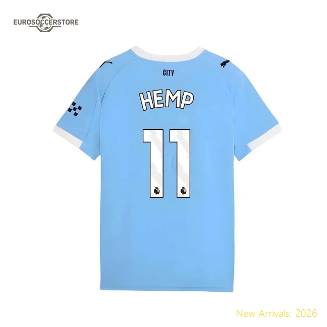Manchester City Children 2025 Home Jersey Shirt Football Fan Football Fan Football Fan Gear