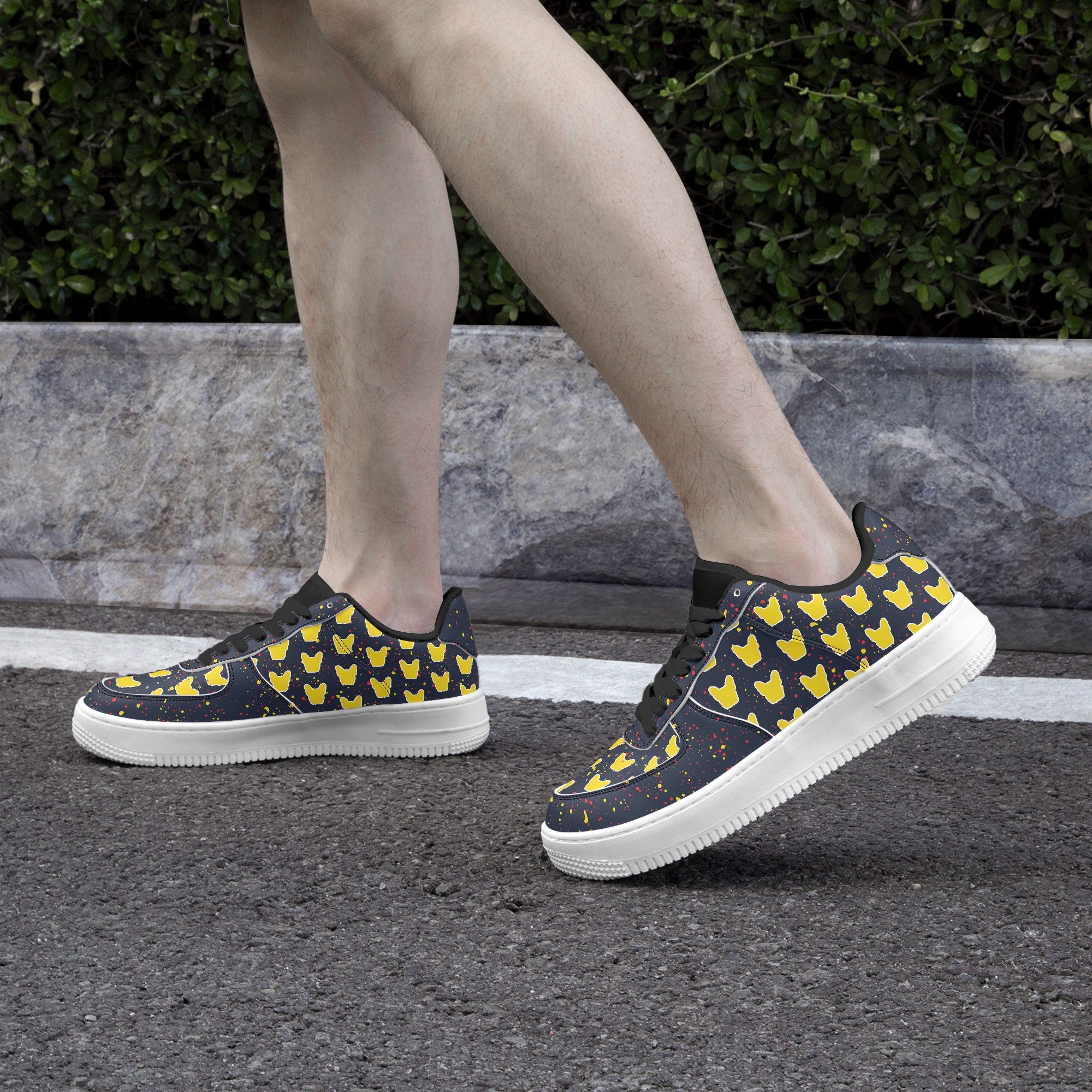 Smoky - Low-Top Leather Sneakers