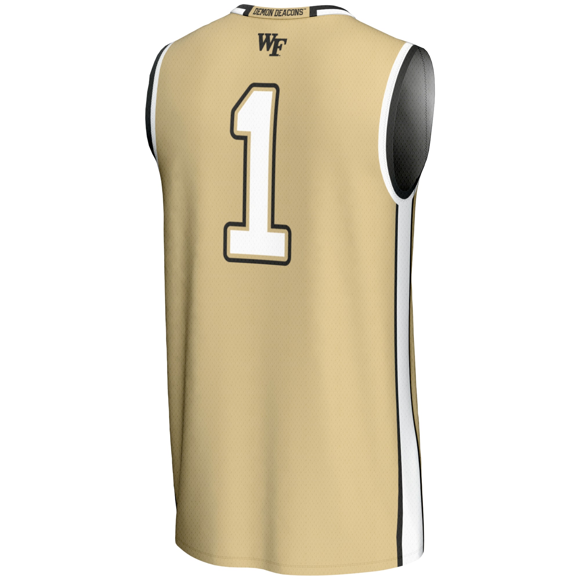 [NJP] Wake Forest Demon Deacons GameDay Greats Unisex Lightweight Basketball Jersey - Gold