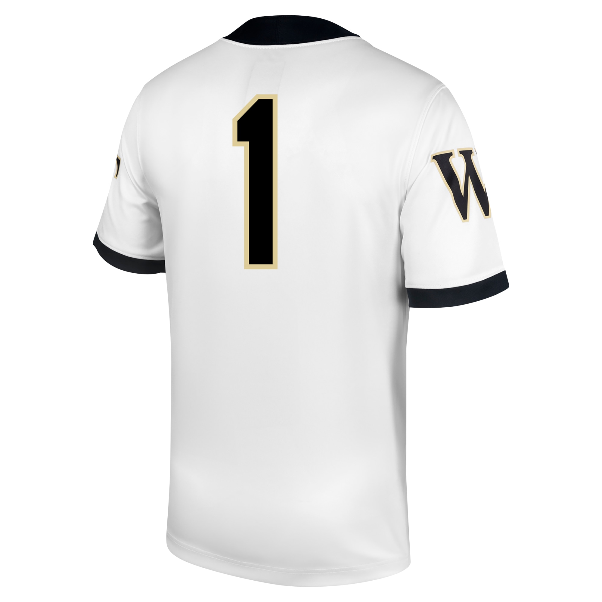#1 Wake Forest Demon Deacons Untouchable Football Jersey?�C White