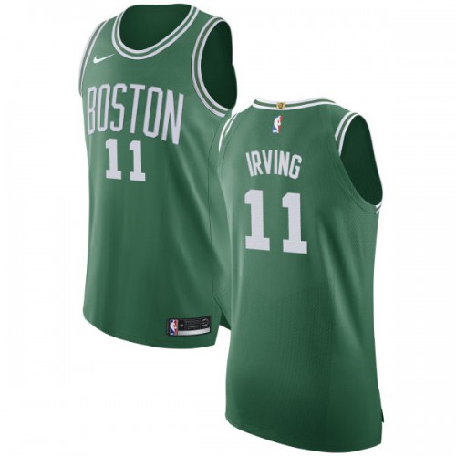 Green Nike Kyrie Irving #11 Celtics Jersey - High-Quality Polyester