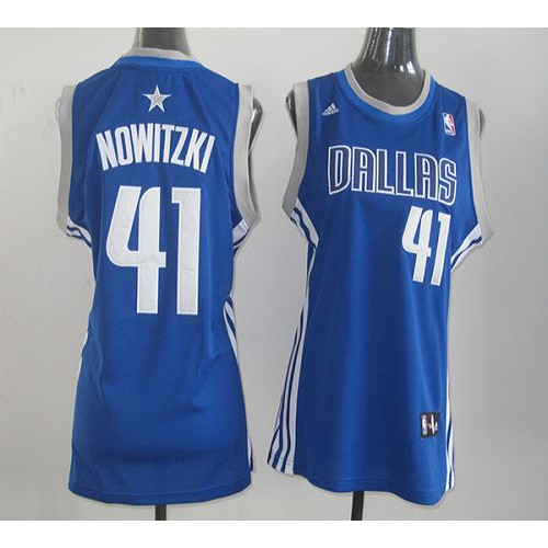 Blue Dallas Mavericks #41 Mavericks Jersey - Quick-Dry Premium Quality