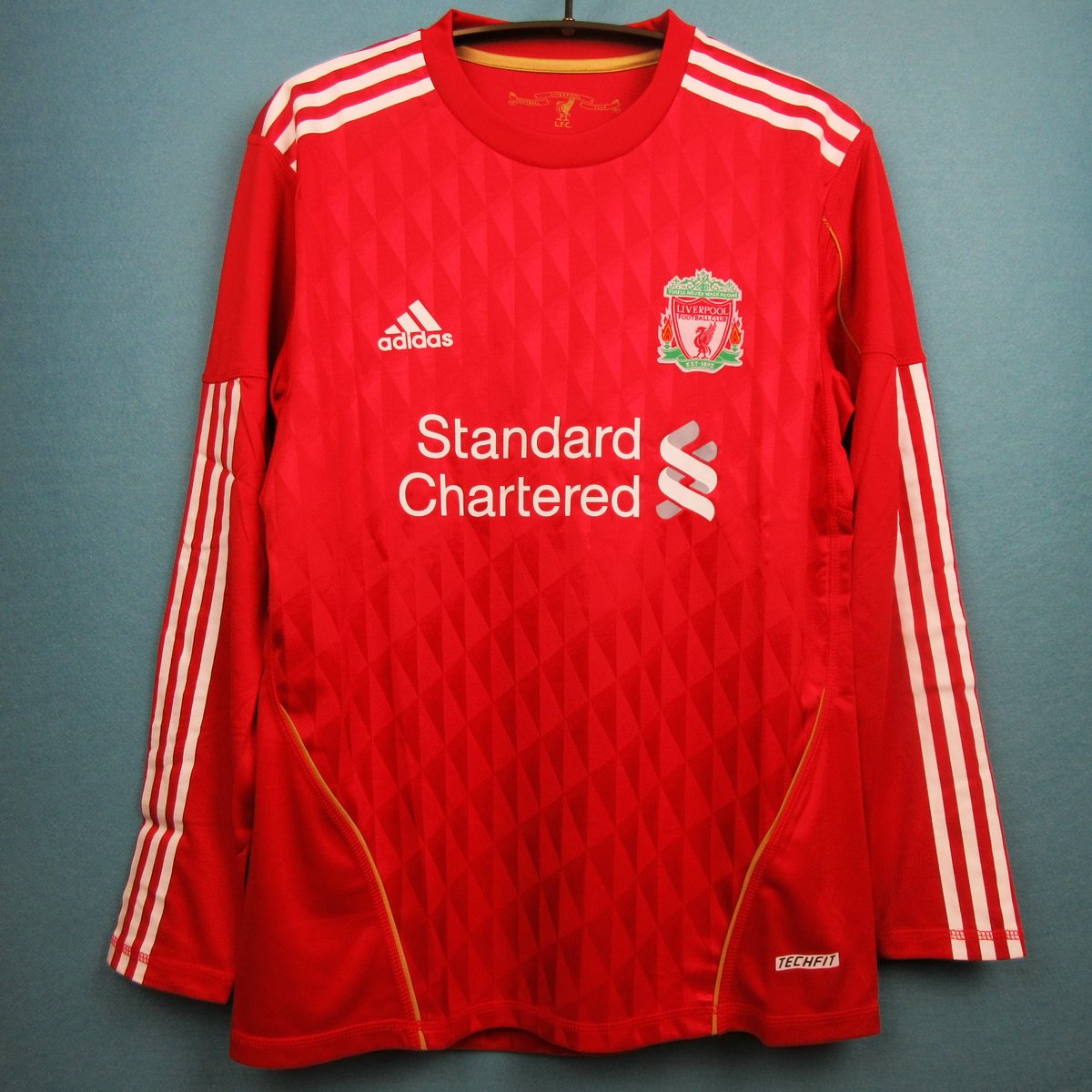 2010-2011 Liverpool Home kit long sleeve