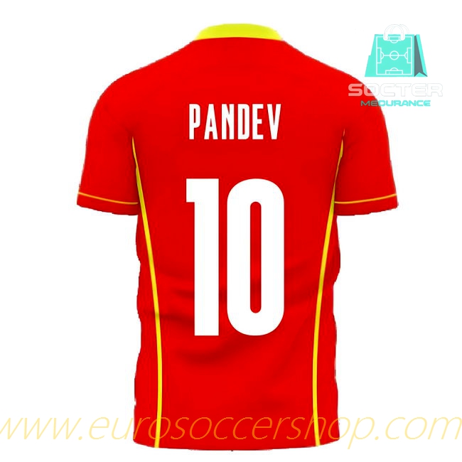 2025-26 Collection Macedonia International Home Libero (Pandev 10)