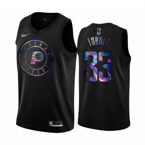 Black PHI Indiana Pacers #33 Nike Durable Jersey Basketball Jersey