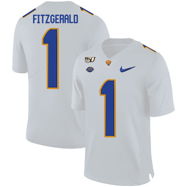 Men's None White 2024 replica Larry Fitzgerald #1 durabl Jersey