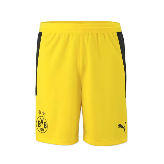 Borussia Dortmund Puma 2020-2021 Home Shorts - (Kids