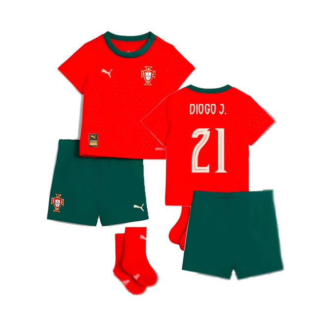 Baby Portugal National Team Professional Grade Home Player Jersey