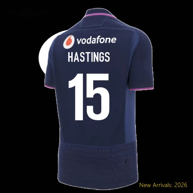 2025-2026 Scotland Home Rugby Shirt (Kids) (Hastings 15)