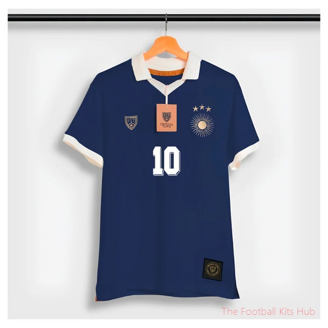 Argentina Sol Away Vintage Away Football Shirt