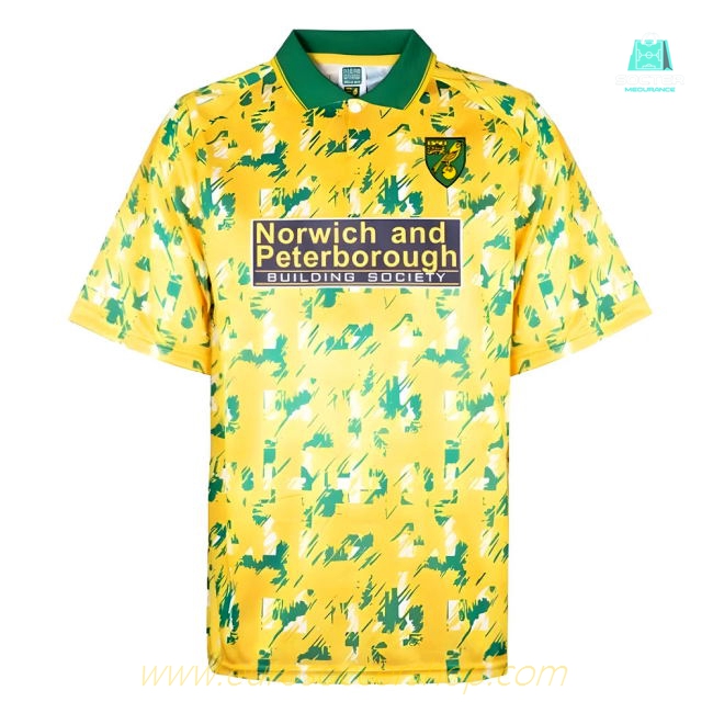Norwich City 1993 Home Retro Shirt