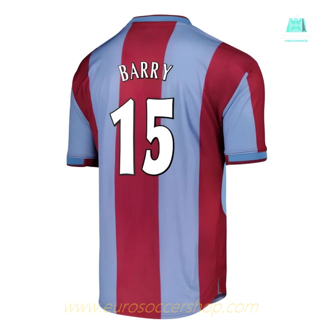 Aston Villa 2000 Home Retro Shirt (Barry 15)