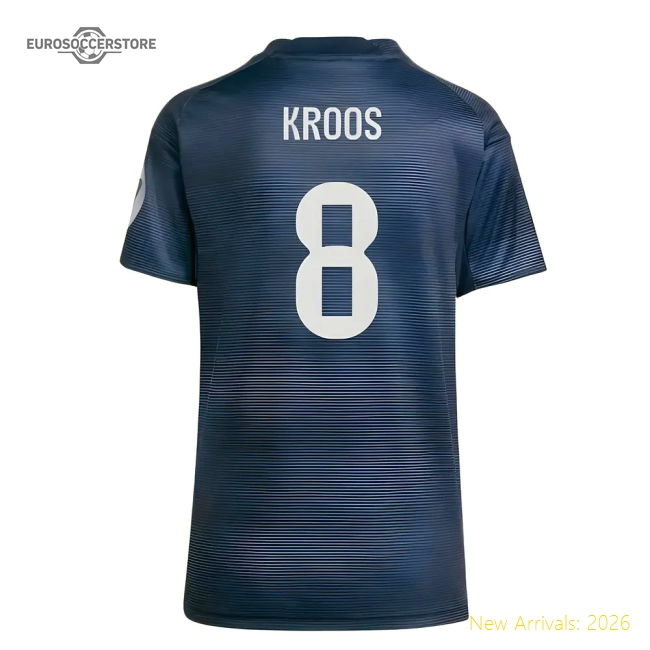 Authentic Away Real Madrid Kroos Jersey 2025-2026 Quick-dry