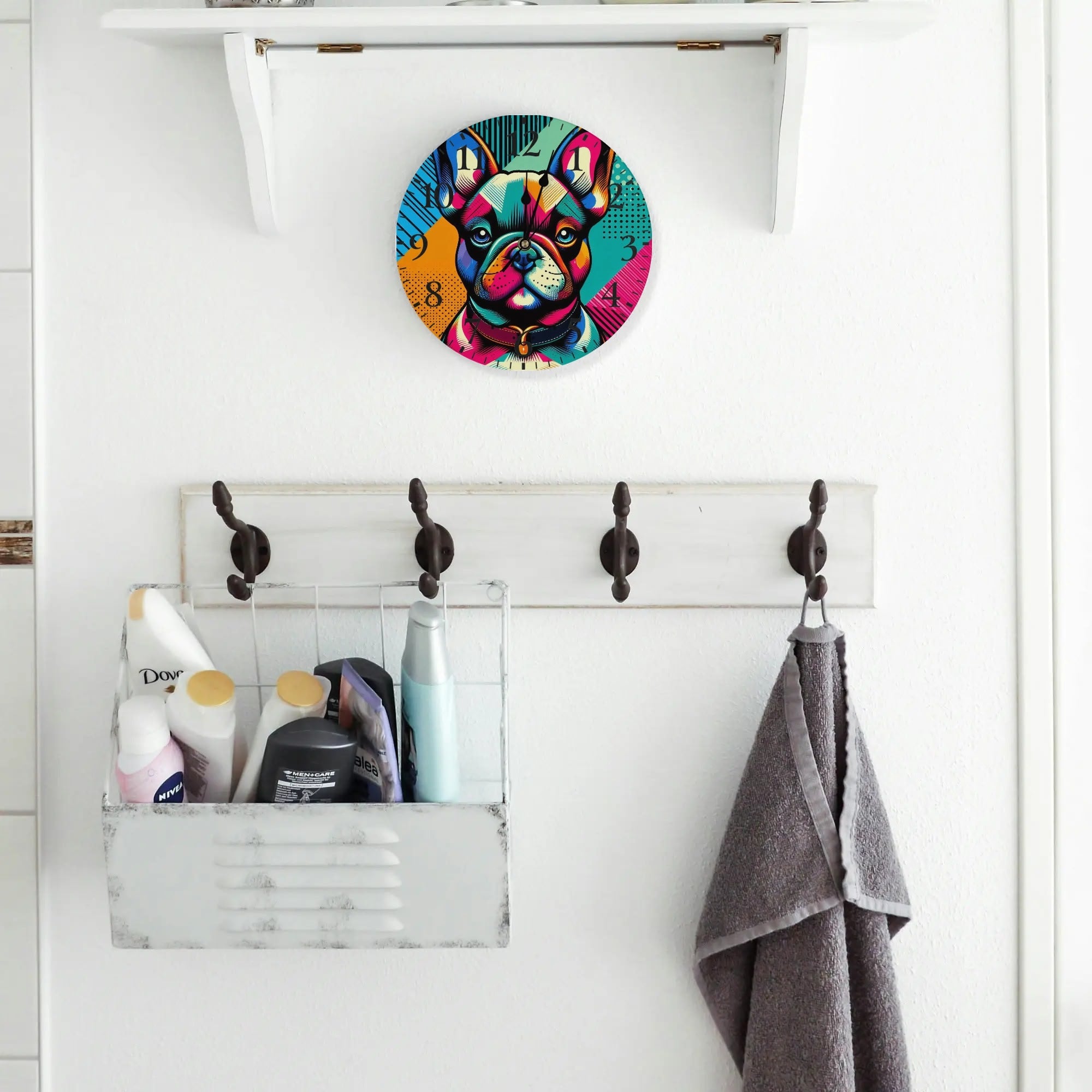 Premium Stylish Bear - Frameless Wall Clock for Casual Outings