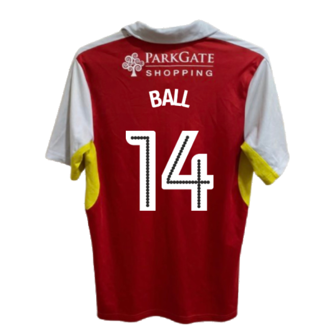 Rotherham Home Shirt Good Xl Ball #14 Official Licensed Fervent Mo...