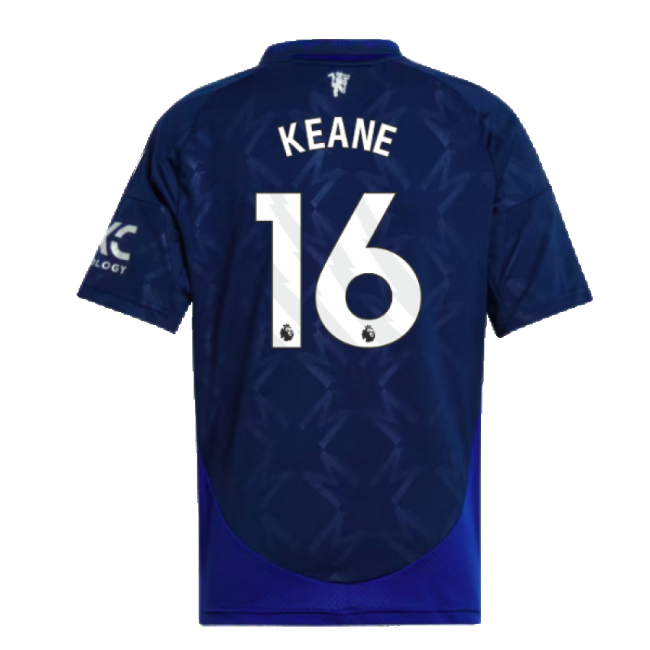 2024-2025 Man Utd Away Shirt (kids) (keane 16) - Excellent Value
