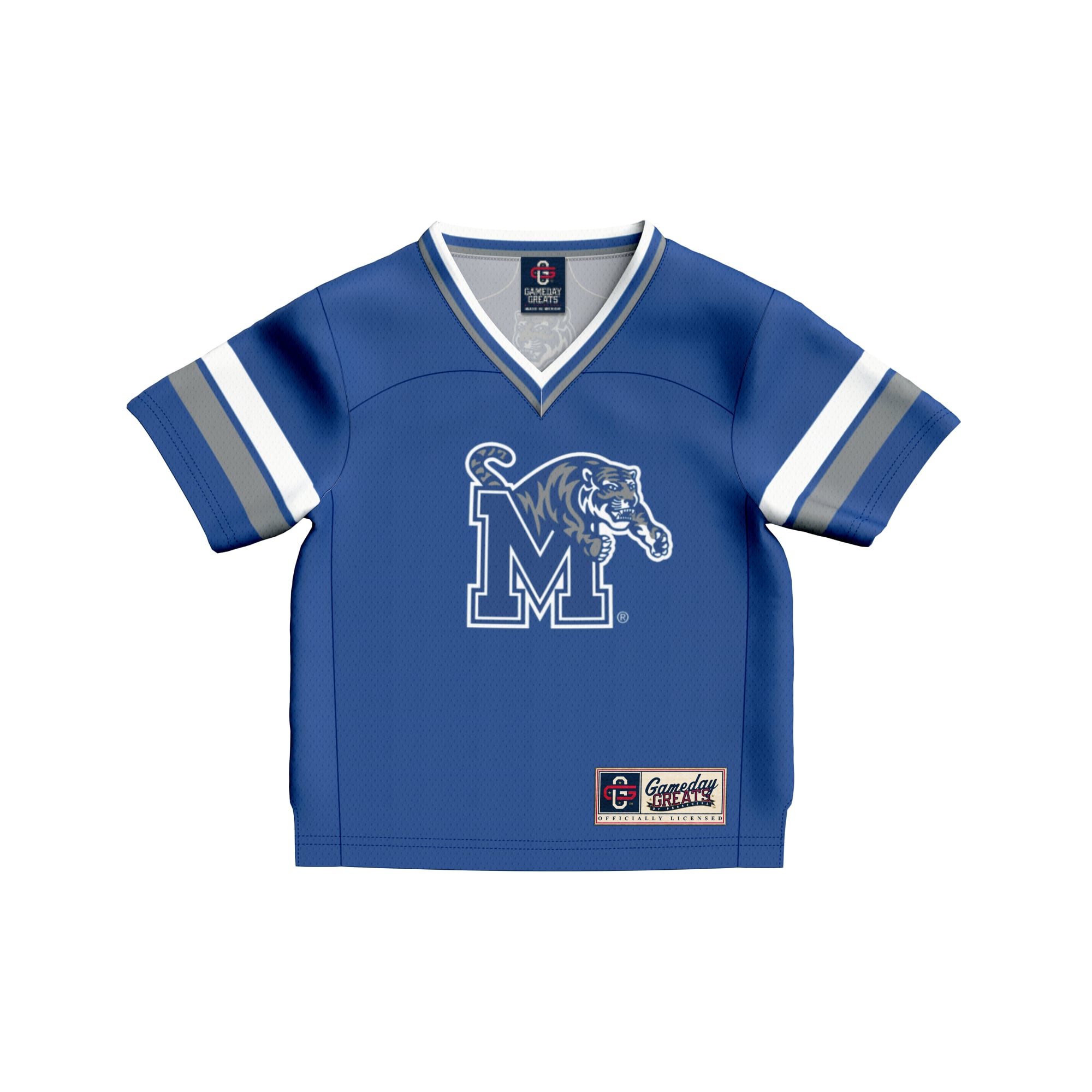 #1 Memphis Tigers GameDay Greats Infant Lightweight Collegiate Football Fashion Jersey - Royal