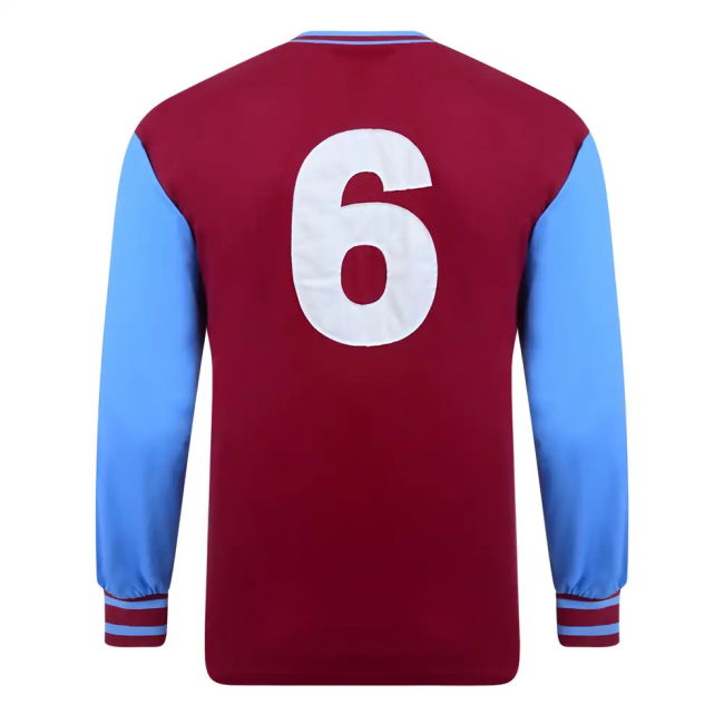 Score Draw West Ham United 1964 FA Cup Final No6 Retro Football Shirt