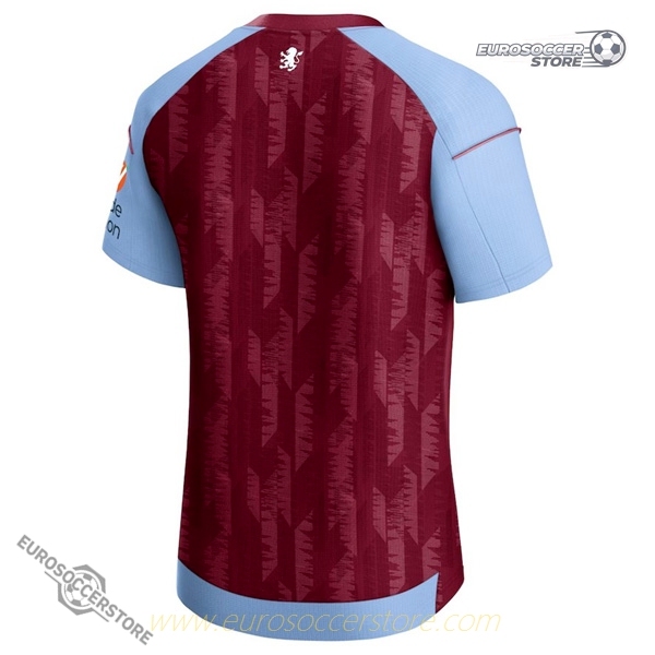 Aston Villa's Home Football Jersey for the 23-24 Season