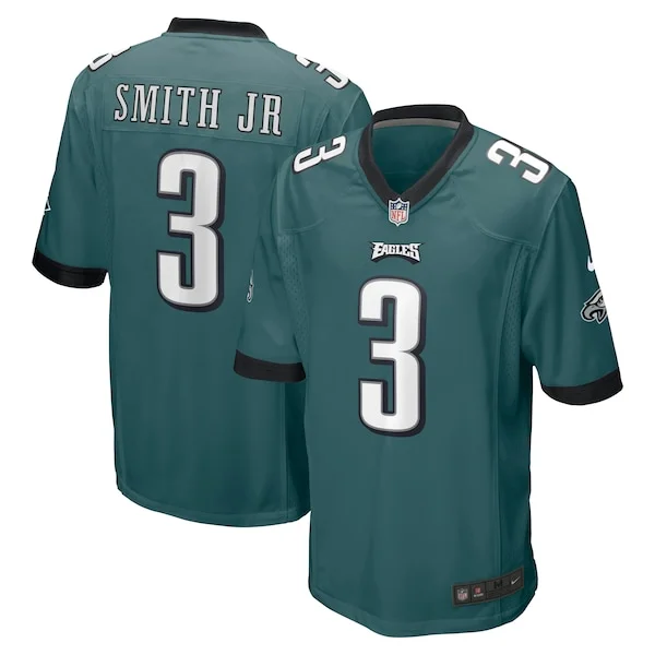 None Nolan Smith Game Jersey - Green | NFL Player Jersey | NFL Footbal