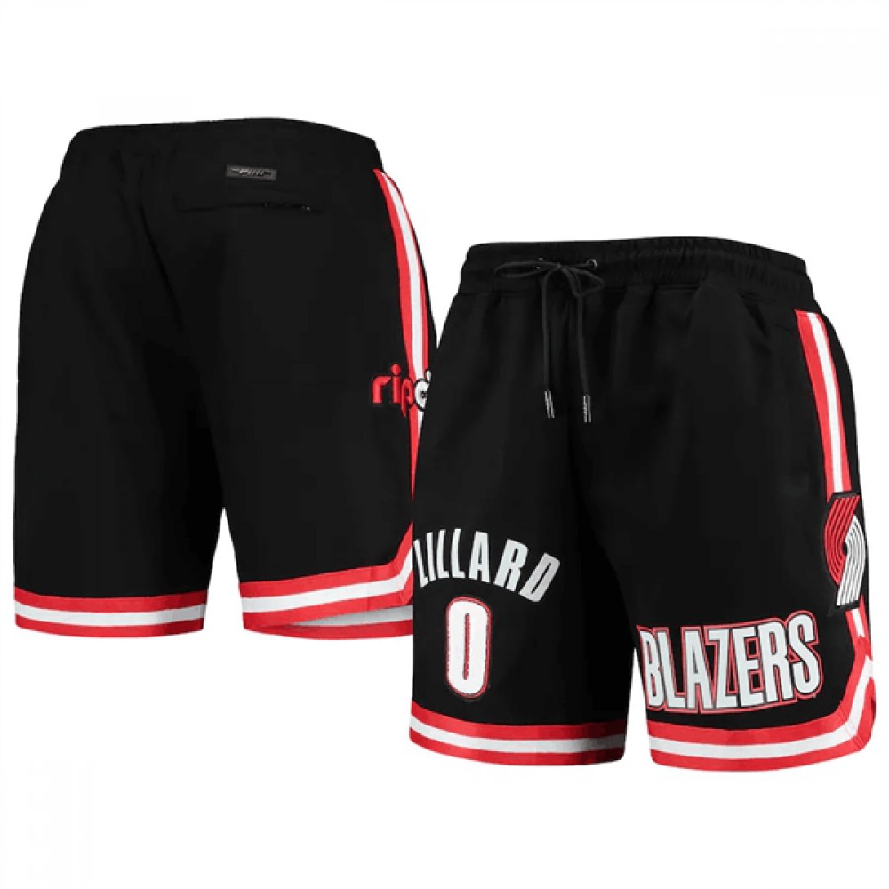 Durable Men's Trail Blazers #0 Damian Black Basketball Jersey