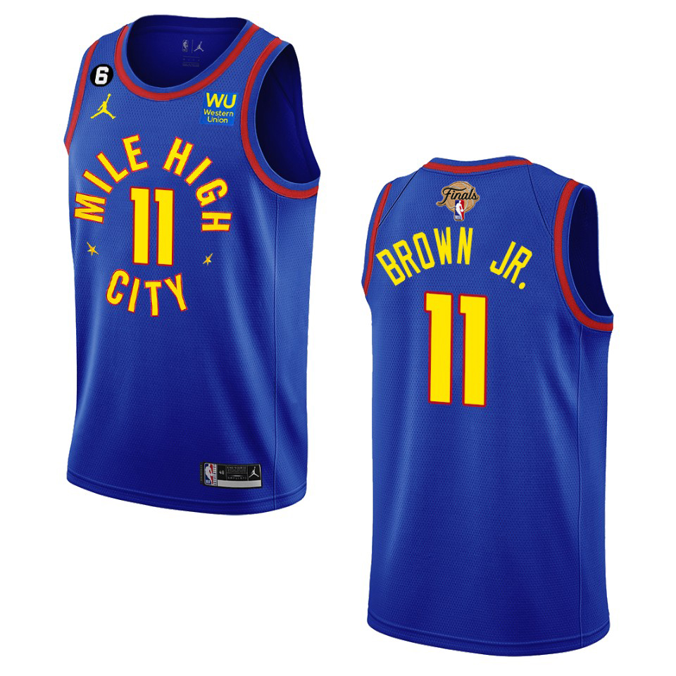 Nike Denver Nuggets #11 Nuggets Jersey - Quick-Dry Game Day Wear